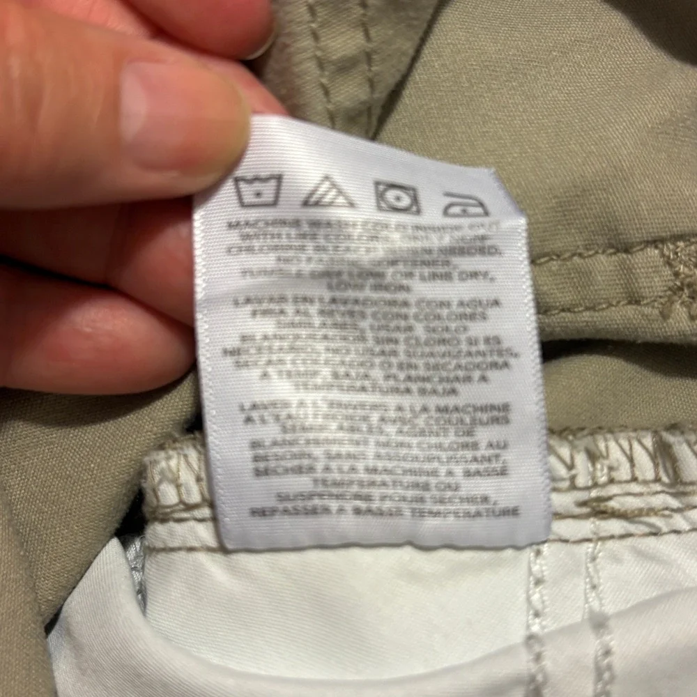 Lee Extreme Motion MVP Mens 34x32 Khaki Straight Tapered Leg Pants
